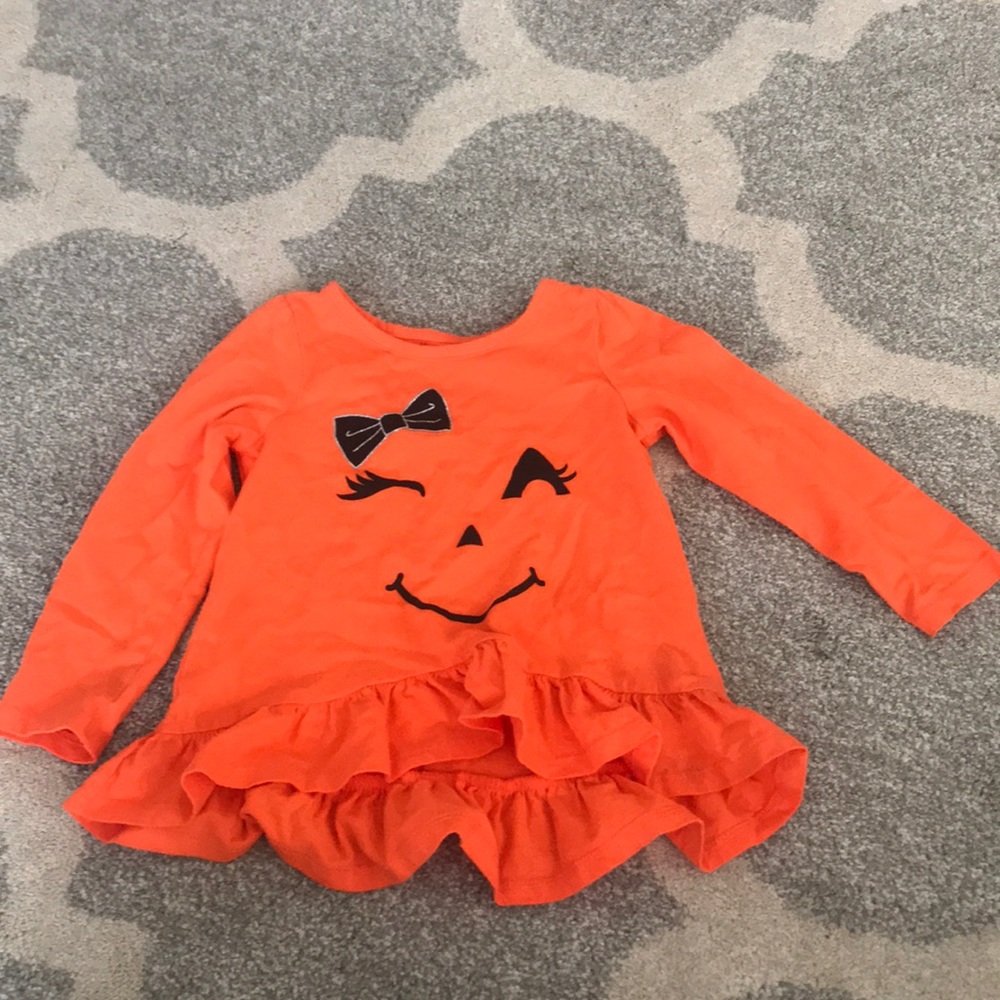 2t pumpkin shirt